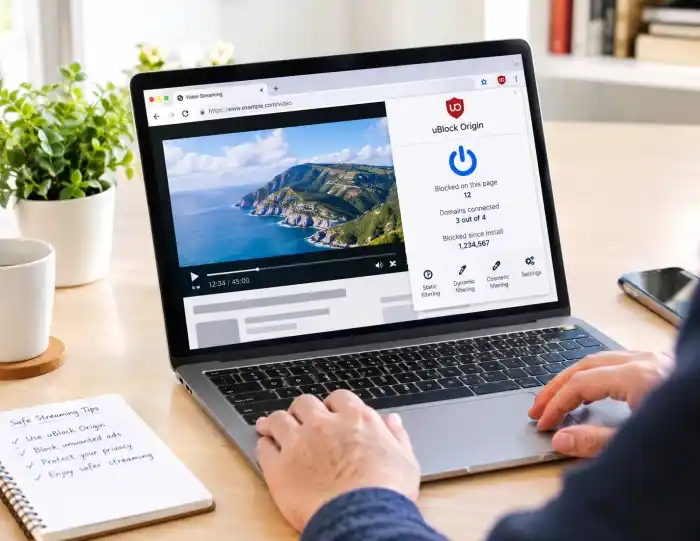 How to Configure uBlock Origin for Safe Video Streaming
